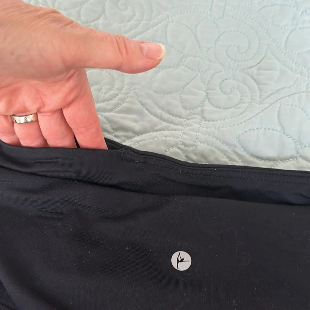 90 Degree by Reflex women’s black Large leggings.  Excellent condition. - Picture 5 of 5